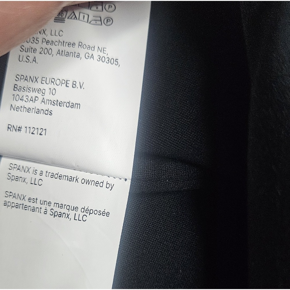 Spanx Womens New Casual Leggings 3X Petite Classic Black Pants  Shaper NWT - Picture 8 of 15